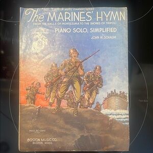 Marine Hymn sheet music